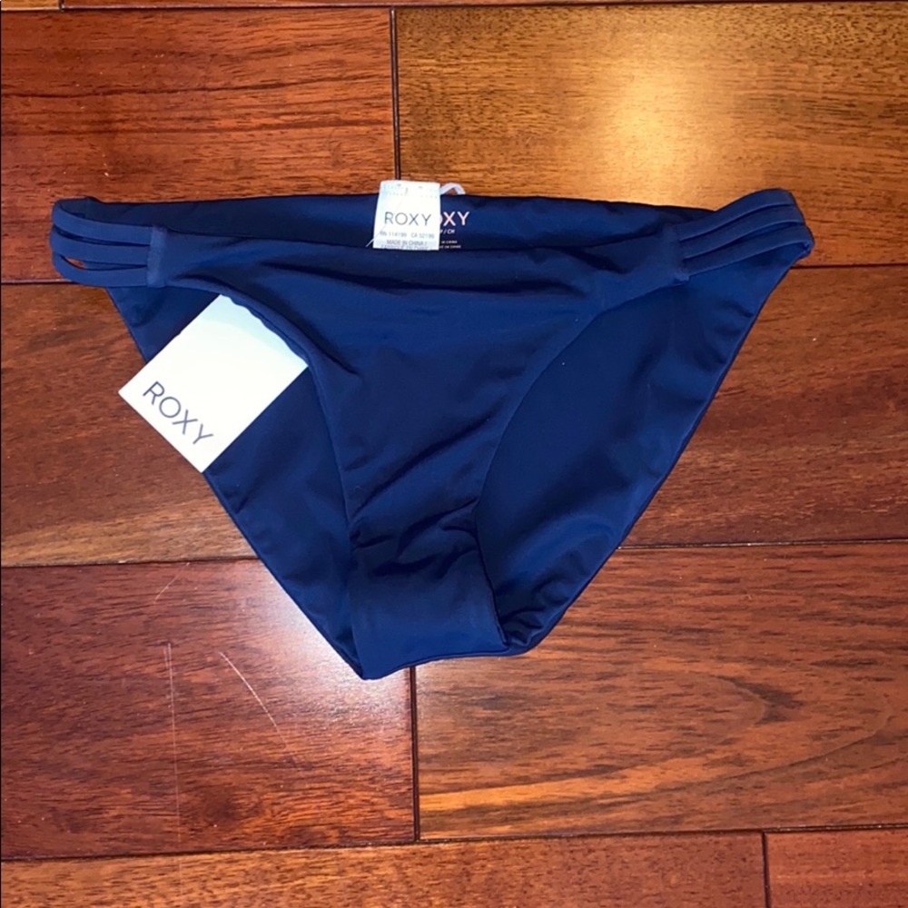 Blue Roxy Bikini Bottoms